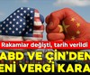 ABD ile Çin arasında ticaret anlaşması!