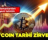 Bitcoin tarihi yüksek seviyesine ulaştı