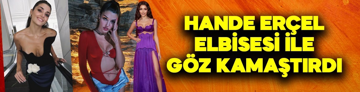 Hande Erçel yeni yıla hazırım diyerek fotoğraf paylaştı! Sosyal medyada yorum yağdı: “Bir insana kırmızı bu kadar güzel yakışabilirdi”