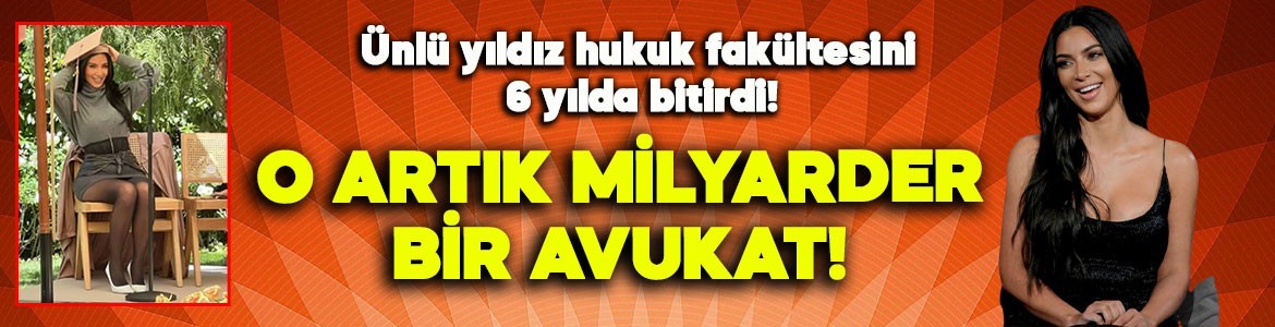 Ünlü yıldız hukuk fakültesini 6 yılda bitirdi! O artık milyarder bir avukat