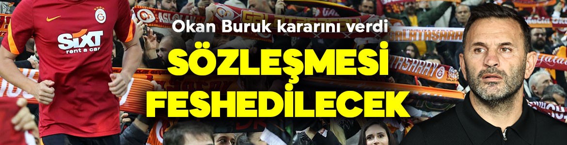 Galatasaray’da taşlar yerinden oynayacak! Yıldız futbolcuya yol göründü! Sözleşmesi feshedilecek!