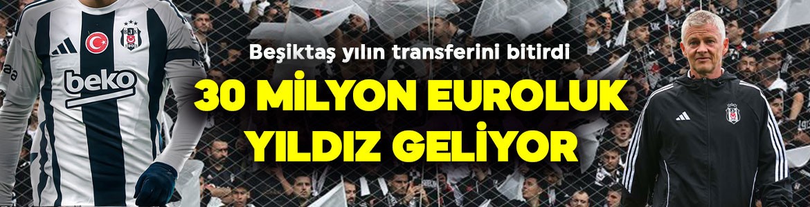Beşiktaş’tan tarihe geçecek transfer! Bonservis rekoru kırıldı! 30 milyon euroluk yıldız hayırlı olsun!