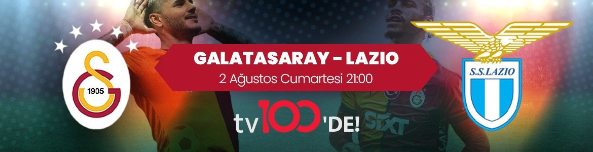 Şampiyon Galatasaray tv100’de sahaya çıkıyor!