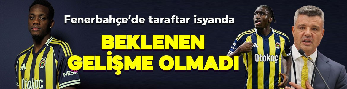 Fenerbahçe'de taraftar isyanda! Beklenen gelişme olmadı