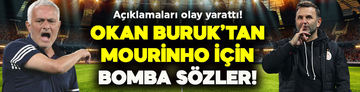 Juventus galibiyetiyle Avrupa'yı sallamıştı! Okan Buruk'tan Mourinho için olay sözler!