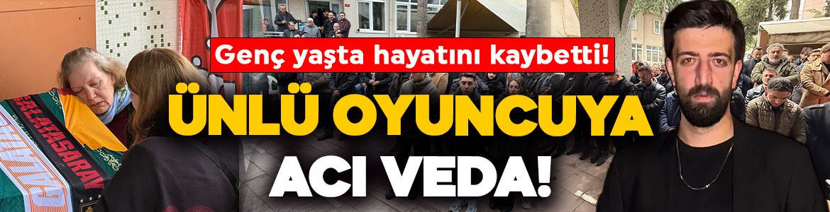 Genç yaşta hayatını kaybeden oyuncu Ramazan Tetik'e acı veda! Gözyaşları içerisinde defnedildi