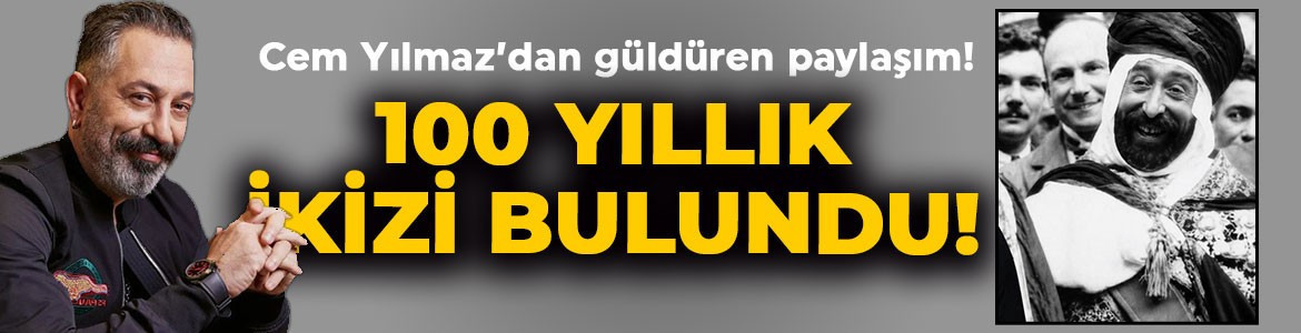 Fas Sultanı'na benzetilen Cem Yılmaz'dan esprili paylaşım: Tören için 2 saatliğine oradaydım!
