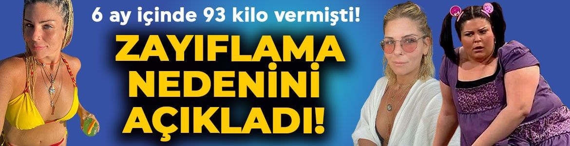 6 ay içinde 93 kilo vermişti! Pelin Öztekin zayıflama nedenini ilk kez açıkladı