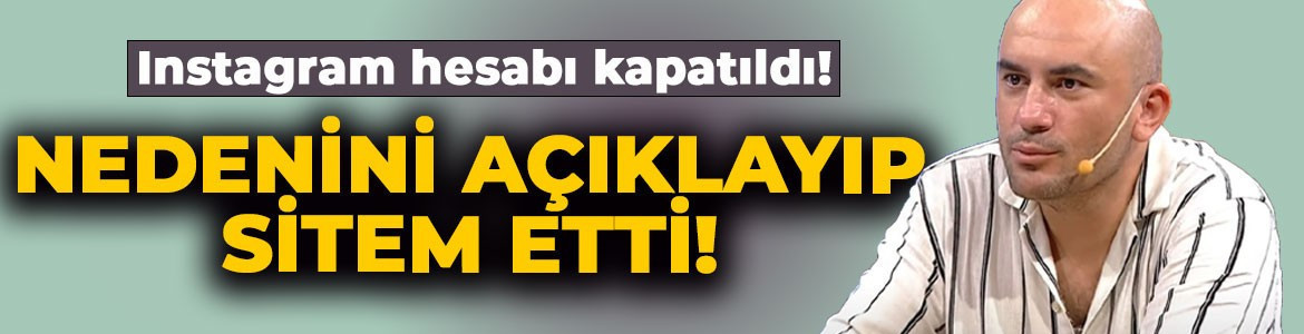 Giray Altınok'un hesabı askıya alındı! Nedenini açıklayıp sitem etti
