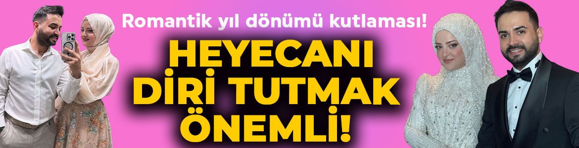 Kadir Ezildi'den romantik yıl dönümü paylaşımı: Heyecanı diri tutmak önemli!