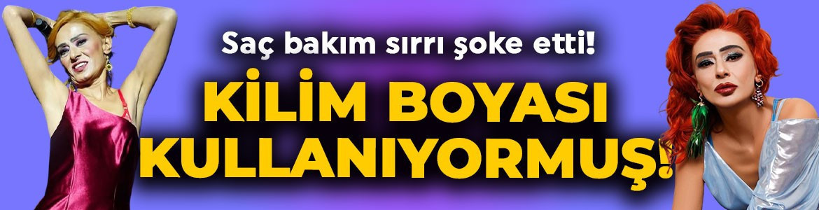 Yıldız Tilbe'nin saç bakım sırrı duyanları şoke etti! Meğer kilim boyası kullanıyormuş
