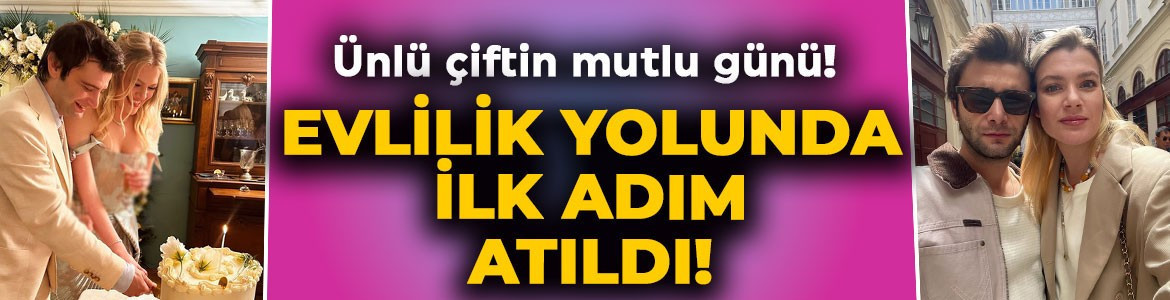 Derya Şensoy ile Yağızcan Konyalı'nın mutlu günü! Evlilik yolunda ilk adım atıldı