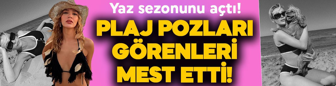 Melisa Döngel yaz sezonunu açtı! Bikinisiyle sere serpe uzandı, sosyal medyayı salladı