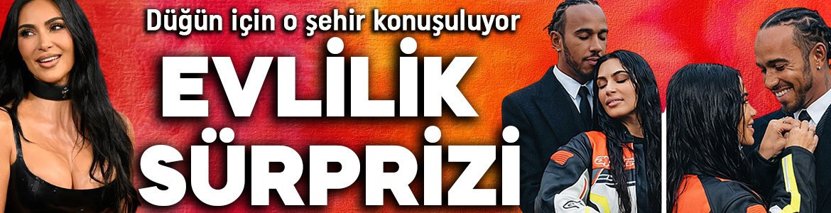 Magazin dünyasının gözü bu çiftte! Hamilton ve Kim'den evlilik sürprizi!