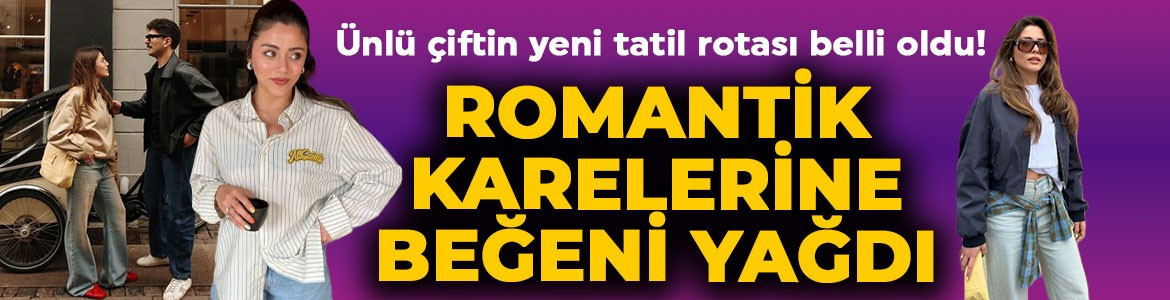 Sıla Türkoğlu ve sevgilisinin yeni tatil rotası belli oldu! Romantik karelerine beğeni yağdı