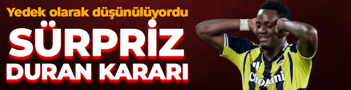 Galatasaray'da sürpriz Duran kararı! Osimhen'in yedeği olarak gelecekti