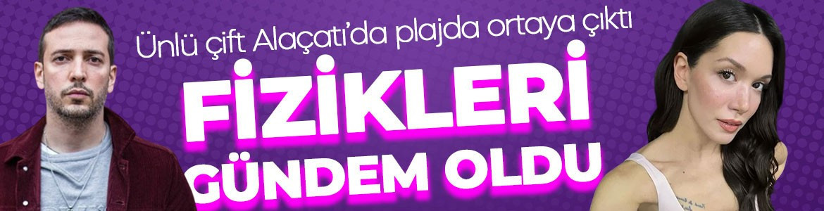 Oğuzhan Koç ve Hazal Subaşı plaja indi! 2'sinin de fiziği gündem oldu