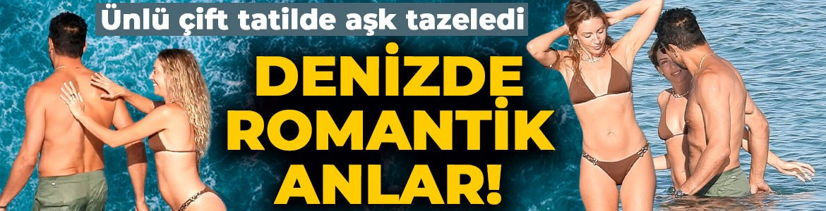 Kenan İmirzalıoğlu ile Sinem Kobal tatilde aşk tazeledi! Romantik anları dikkat çekti
