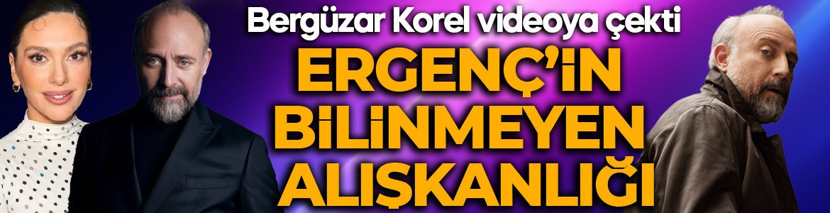 Halit Ergenç'in yanından ayırmadığı o eşyayı Bergüzar Korel tiye aldı! Sosyal medyayı sallayan paylaşım