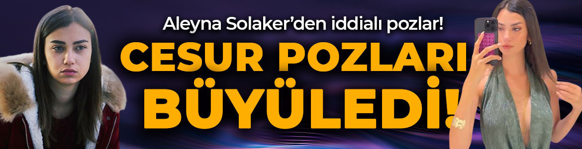 Kırgın Çiçekler’in Meral’i Aleyna Solaker’den iddialı pozlar! Cesur tarzı ve güzelliğiyle büyüledi