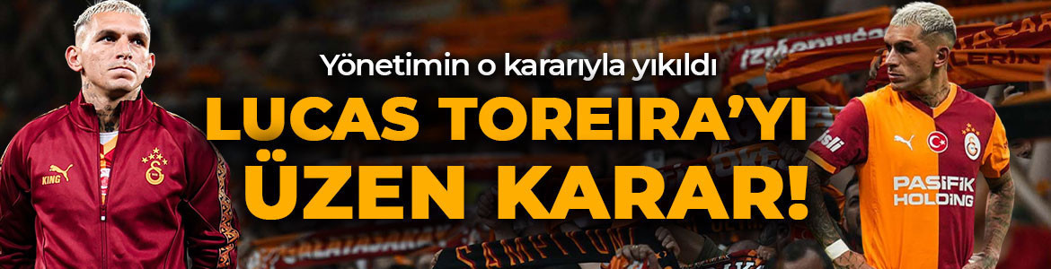 Galatasaray’da Torreira’yı üzen olay! Yönetimin o kararıyla yıkıldı