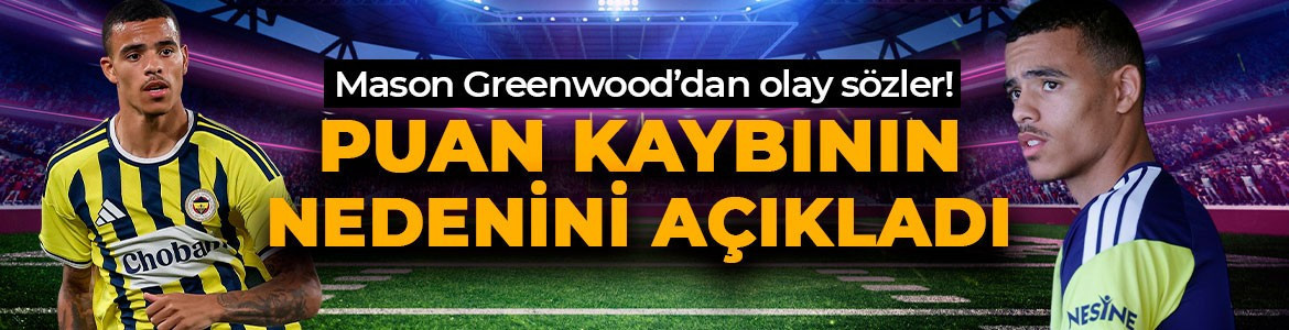 Grenwood puan kaybının sebebini açıkladı! Tek bir gerekçesi var