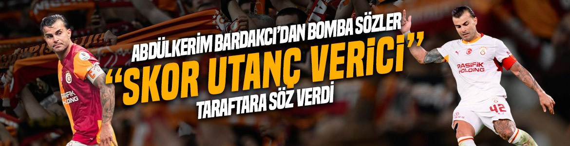 Galatasaraylı Abdülkerim’den Trabzonspor yenilgisi sonrası zehir zemberek sözler: “Skor utanç verici”