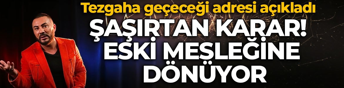 Rober Hatemo’dan şaşırtan karar! Eski mesleğine dönüyor
