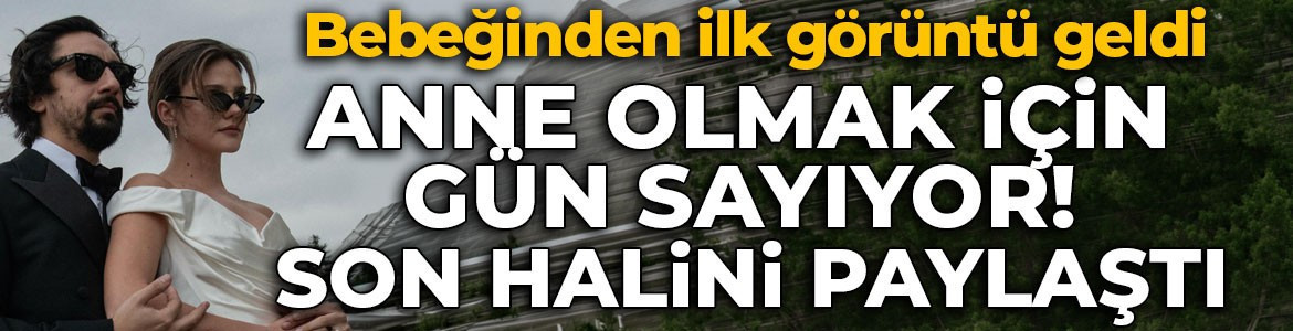 Alina Boz’dan çifte sürpriz! Karnı burnunda halini ve bebeğinin ilk görüntüsünü paylaştı