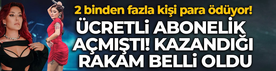 Ücretli abonelik açmıştı! Melek Mosso’nun kazandığı rakam belli oldu