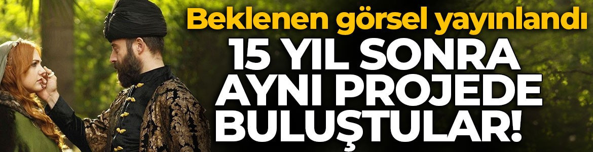 Afiş yayınlandı! Halit Ergenç ve Meryem Uzerli 15 yıl sonra buluştu