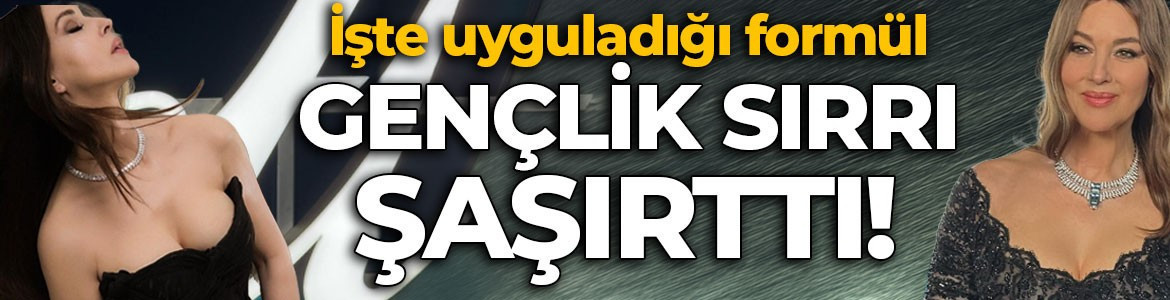 Monica Bellucci’nin gençlik sırrı şaşırttı! İşte uyguladığı formül