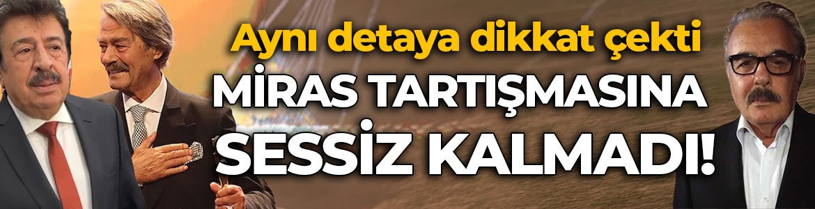 Kadir İnanır’ın mirası için konuştu! Ferdi Tayfur’u örnek gösterdi