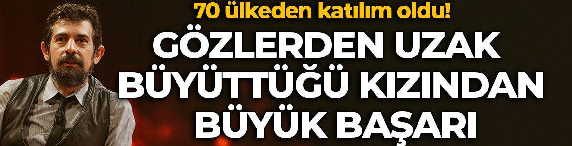 Okan Bayülgen’in gözlerden uzak büyüttüğü kızından büyük başarı