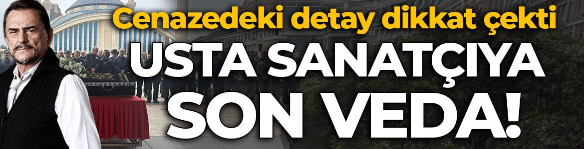 Alpay son yolculuğuna uğurlandı! Cenazedeki detay dikkat çekti