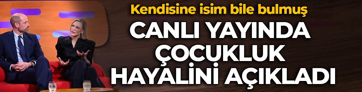 Prens William'ın bilinmeyen yönü! Meğer o mesleği istiyormuş
