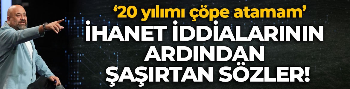 Somer Şef'ten eski eşi hakkında çarpıcı açıklama
