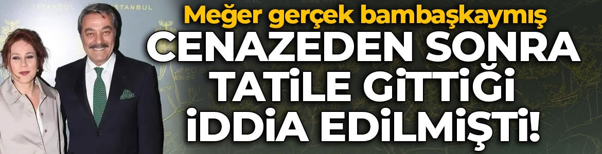 Jülide Kural'ın cenazeden sonra tatile gittiği iddia edilmişti! Meğer gerçek bambaşkaymış