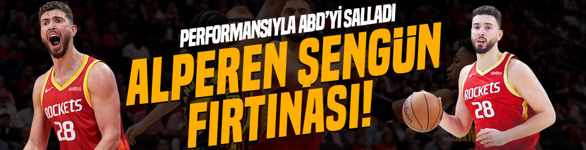 NBA’de Alperen Şengün fırtınası! ABD’de herkes onu konuşuyor: “Rakiplerine cezayı kesiyor”