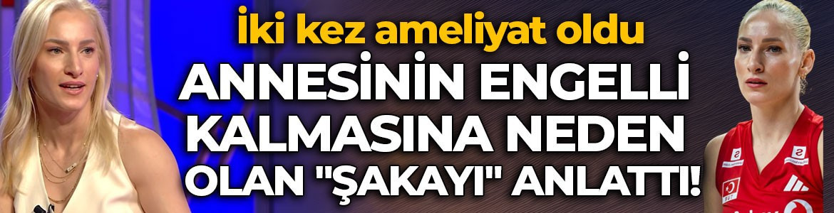 Gizem Örge'den çarpıcı açıklama! Annesi bir "şaka" yüzünden engelli kaldı