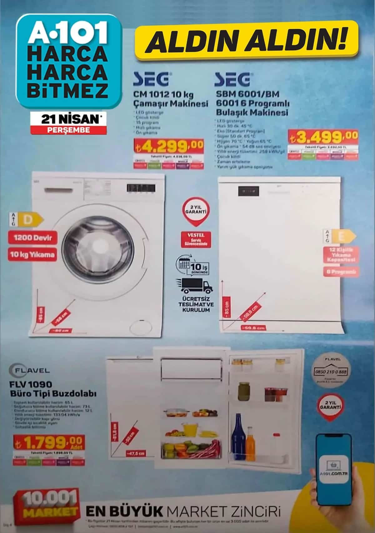 A101 aktüel ürünler kataloğu! A101 21 Nisan aktüel ürünler indirimli fiyat listesi - Resim: 3