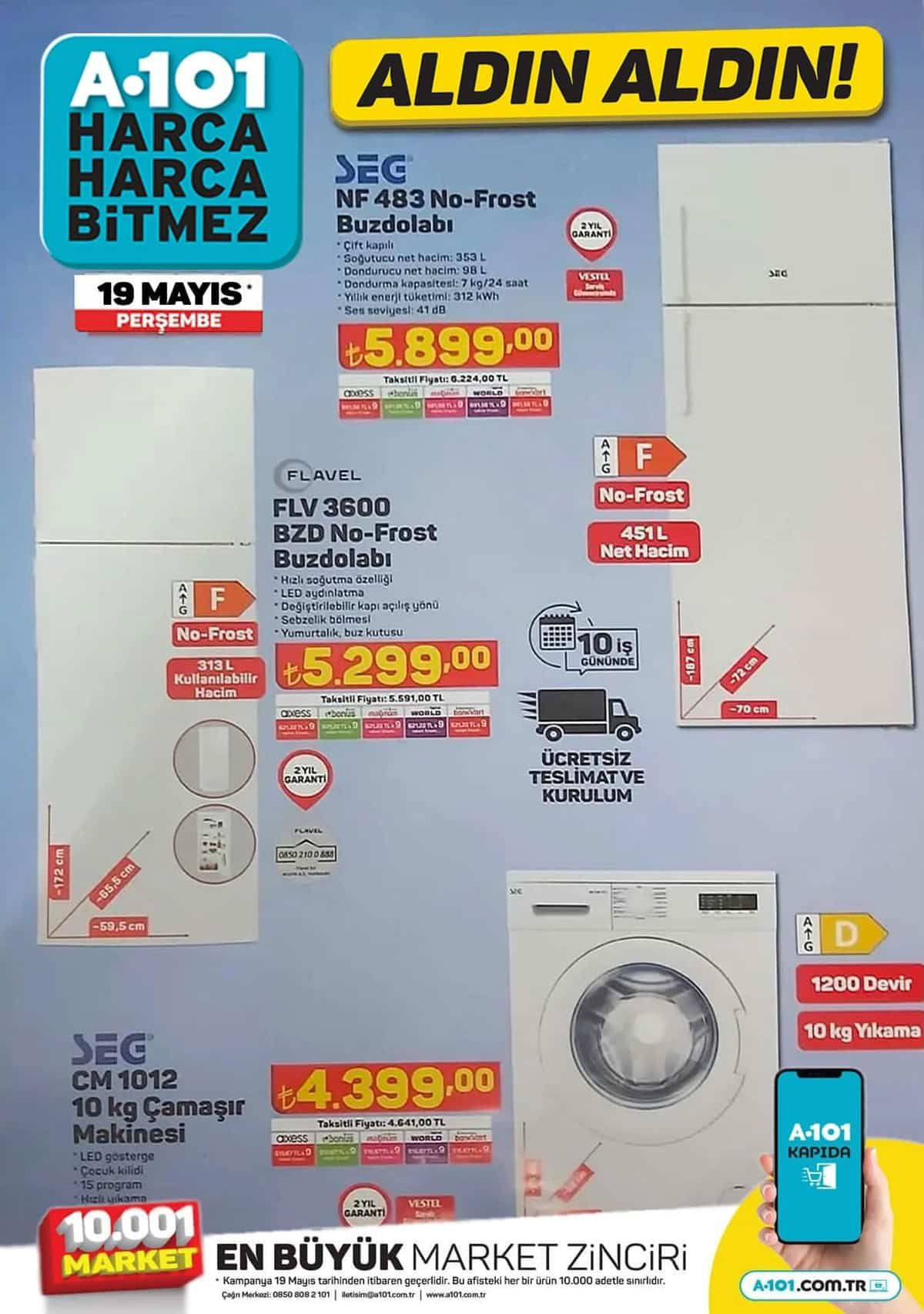 19 Mayıs A101 aktüel ürünler kataloğu yayınlandı! 19 Mayıs A101 aktüel ürünler listesinde bu hafta neler var? - Resim: 4