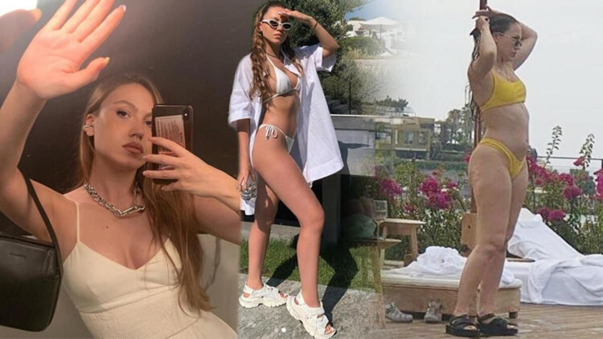 Duygu Özaslan kırmızı mini ve göğüs dekolteli elbisesiyle mest etti! - Resim: 4