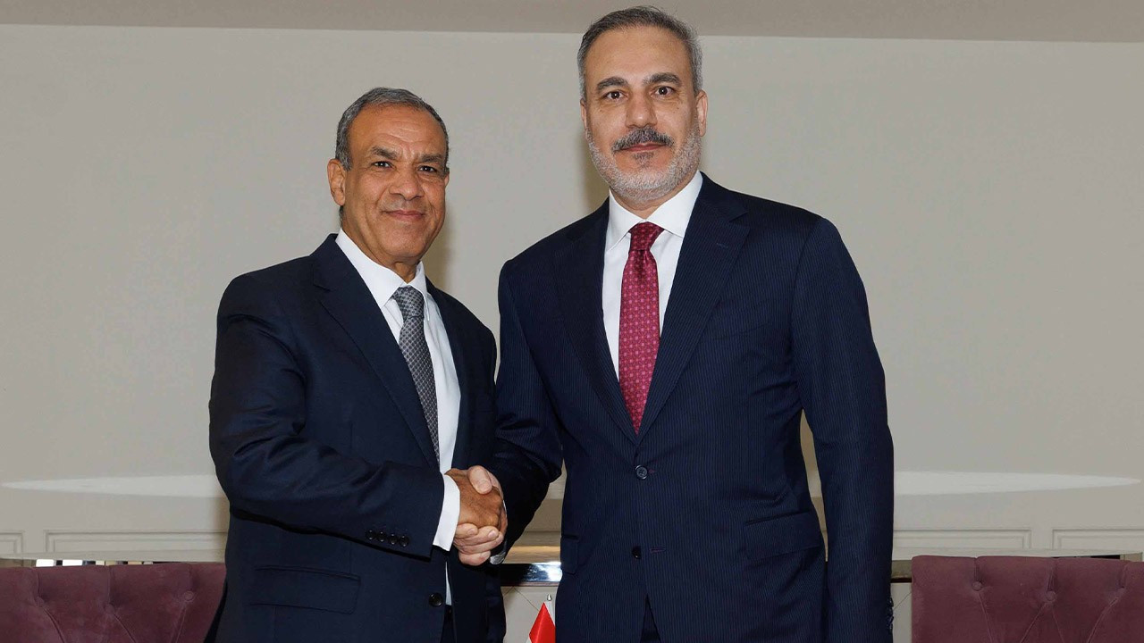 Dışişleri Bakanı Hakan Fidan Mısırlı mevkidaşı ile görüştü