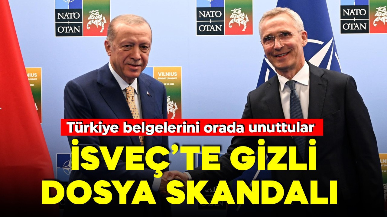 İsveç'te diplomatik skandal! Kritik NATO belgelerini havalimanında unuttular!