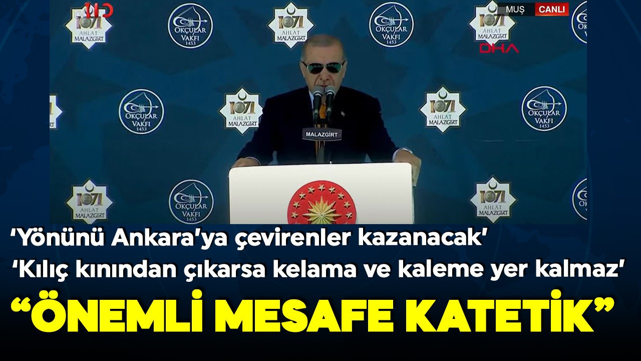 Cumhurbaşkanı Erdoğan 'Bu kez başaramayacaklar' dedi: Yönünü Ankara'ya çevirenler kazanacak!