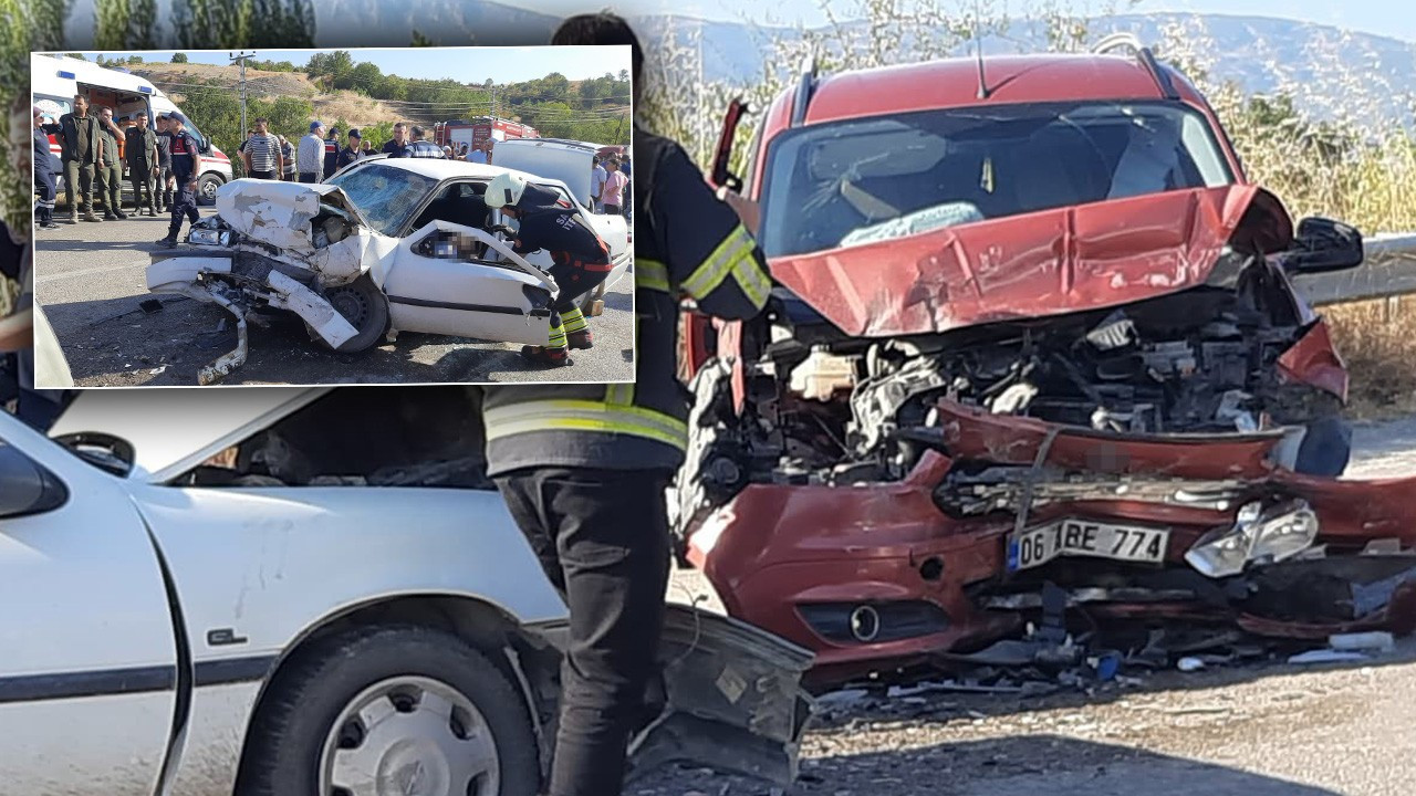 Samsun’da feci kaza! İki araç kafa kafaya çarpıştı: Ölü ve çok sayıda yaralı var