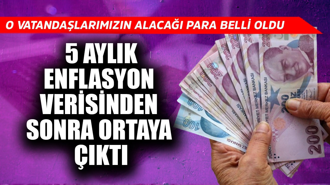 Memurlar için 5 aylık enflasyon verisinden sonra ortaya çıktı! İşte en yüksek memurun alacağı maaş