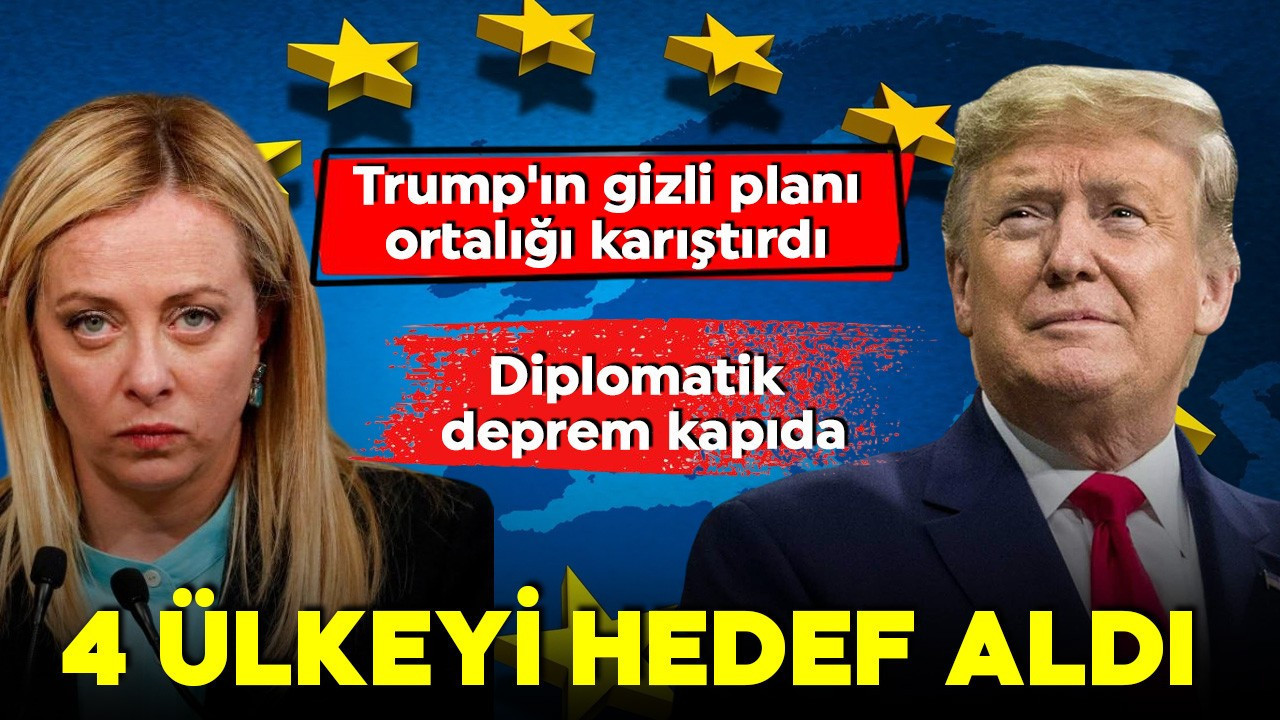 Trump'ın gizli planı ortalığı karıştırdı! Avrupa'yı yeniden büyük yap!' Diplomatik deprem kapıda!