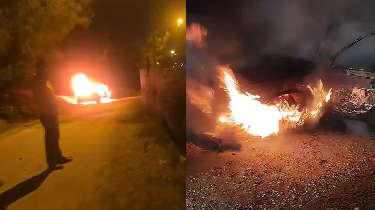 Park halindeki otomobilde patlama: 1 kişi hayatını kaybetti